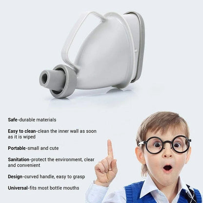 Unisex-Urinal – Tragbare Notfalltoilette für Reisen 