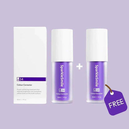 1+1 FREE I V34 Colour Corrector | Feel more confident with a fresh, radiant smile that lasts