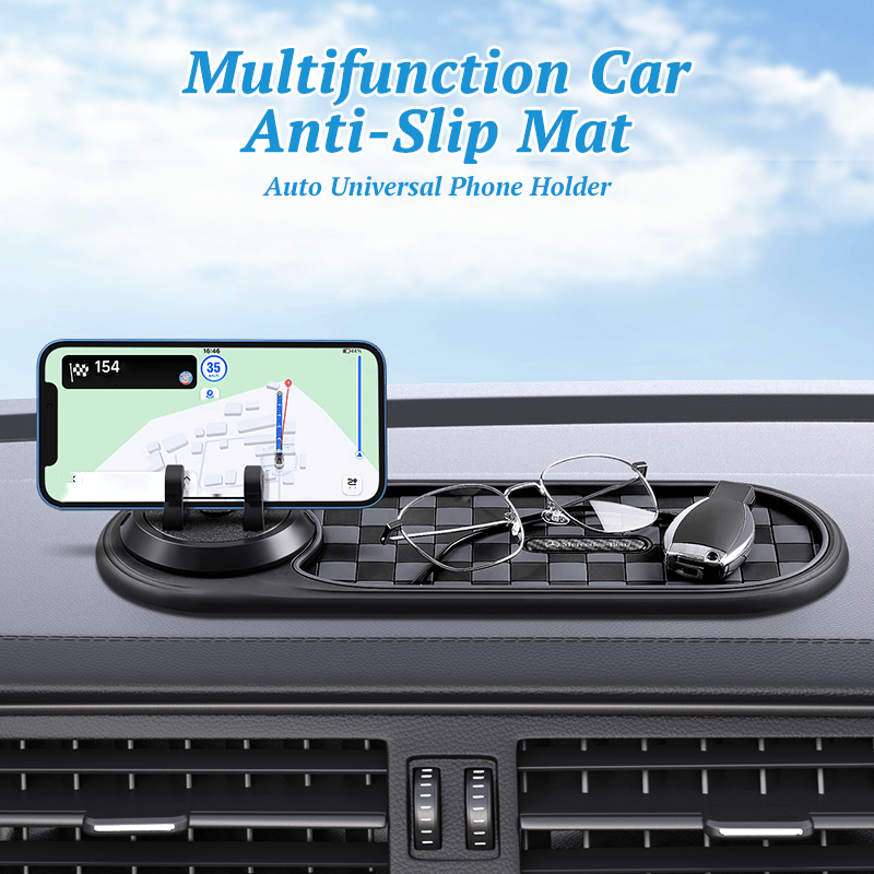 Multifunction Car Anti-Slip Mat with Phone Holder🚗