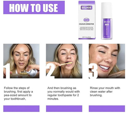 1+1 FREE I V34 Colour Corrector | Feel more confident with a fresh, radiant smile that lasts