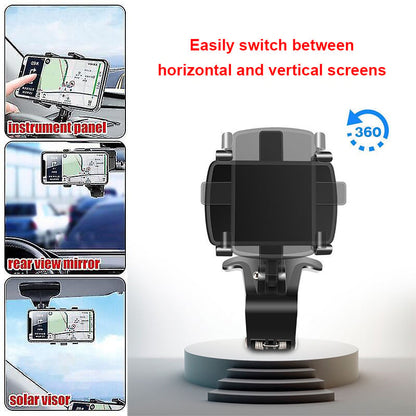 🔥2026 True Upgraded🔥360°Adjustable Car Dashboard Mobile Phone Holder