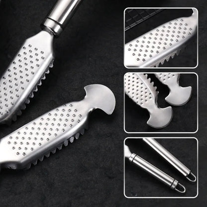 💥Big Sale - Buy 3 Get 5 Free💥 Stainless Steel Fish Scaler Remover