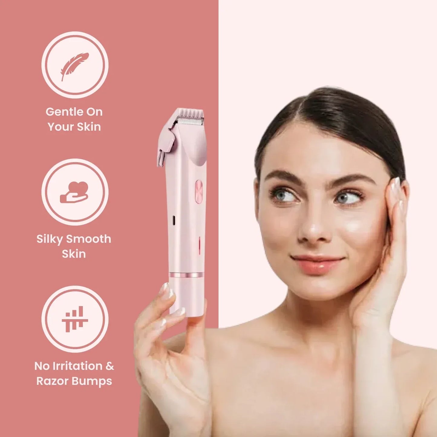 2025 Winter Discount Sale 49%off⏰2-in-1 Electric Bikini Trimmer for Women