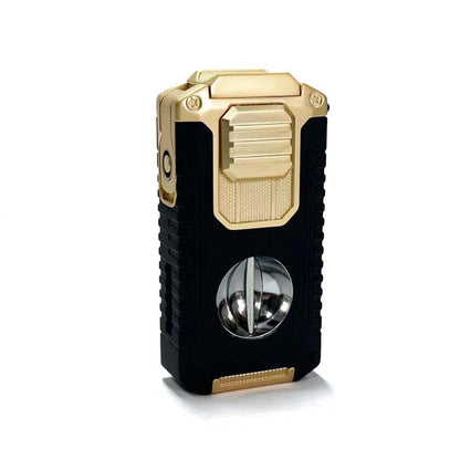 🎁New Year gifts🎊5-in-1 Refillable Cigar Torch Lighter with Cutter✨Buy 2, Free Shipping 🚚