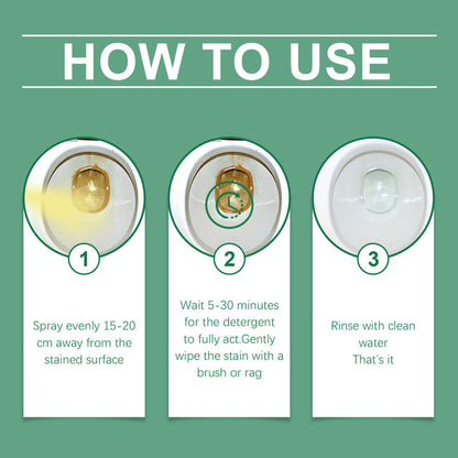 🔬 【CLEARANCE!】Molecular-Level Cleaning Tech! Oxalic Acid Bathroom Cleaner Dissolves Rust🚽