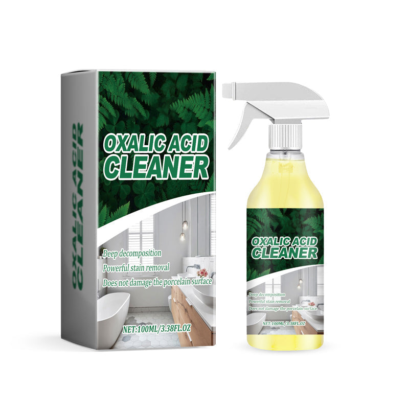 🔬 【CLEARANCE!】Molecular-Level Cleaning Tech! Oxalic Acid Bathroom Cleaner Dissolves Rust🚽