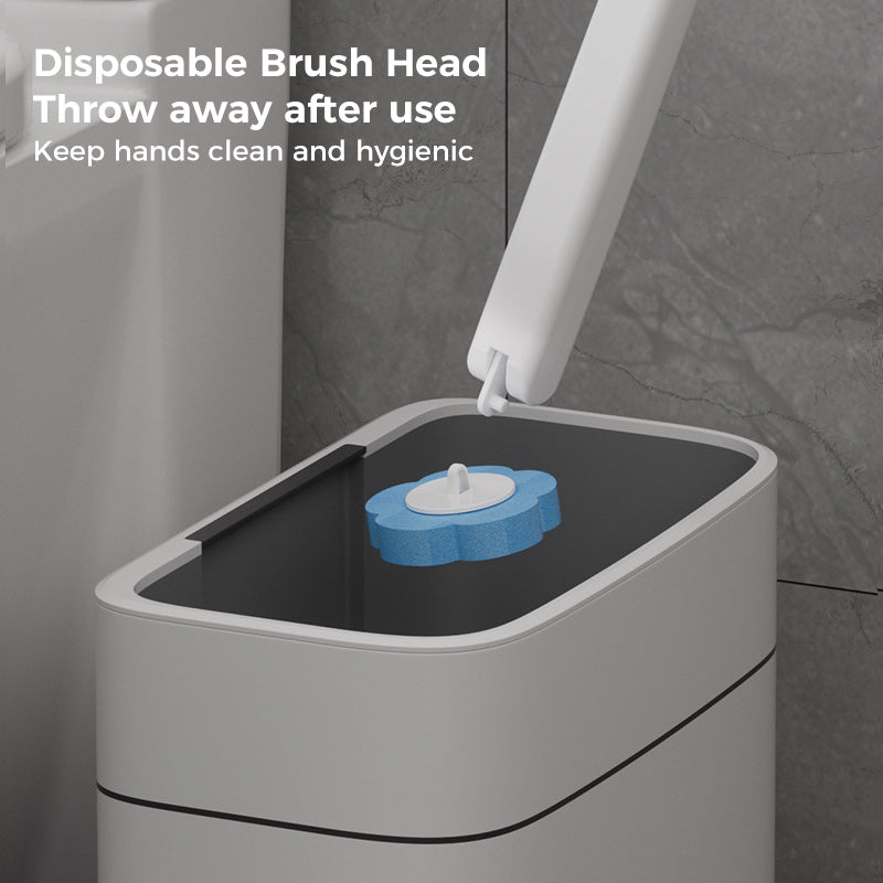 🚽 46% OFF NOW! ✨ Disposable Toilet Brush System – Hygienic, Refillable & Easy to Use 💦