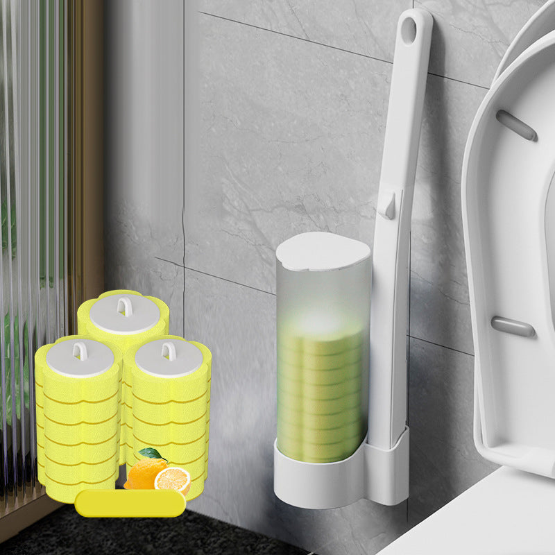 🚽 46% OFF NOW! ✨ Disposable Toilet Brush System – Hygienic, Refillable & Easy to Use 💦